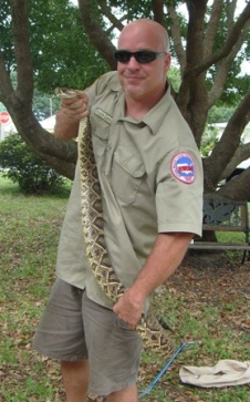 Eastern Diamondback rattlesnake removal in the Tampa Bay area